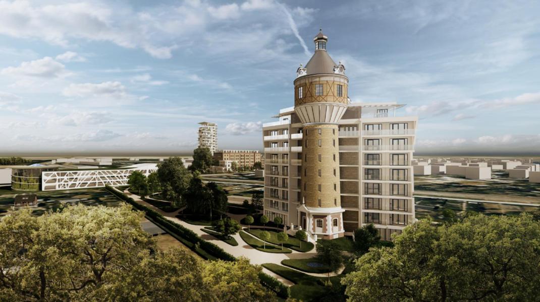 Exklusives Wohnen Im Historischen Wasserturm Dem Highlight Von Delitzsch We104 Dış mekan fotoğraf